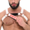 Sparta's Harness Harnais Sparta's Blanc